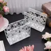 Hollow Napkin Holder Paper Towel Dispenser Tissue Rack Party Dining Table Decor 6