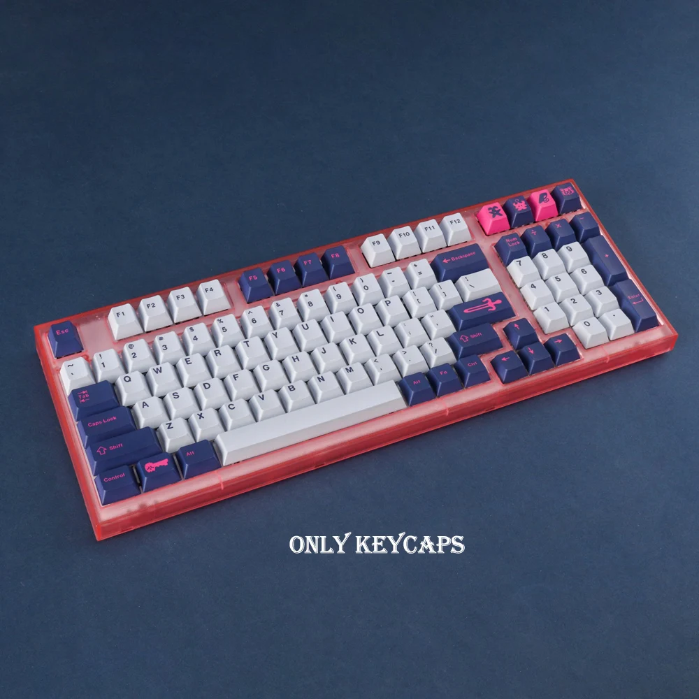 eva striker bingsu pbt keycap cherry perfil