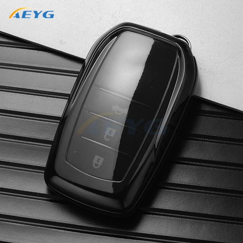 TPU Car Key Case Cover For Toyota Corolla SE Camry 50 55 TLC200 Yaris Land Cruiser Prado150 RAV4 Venza SIENNA