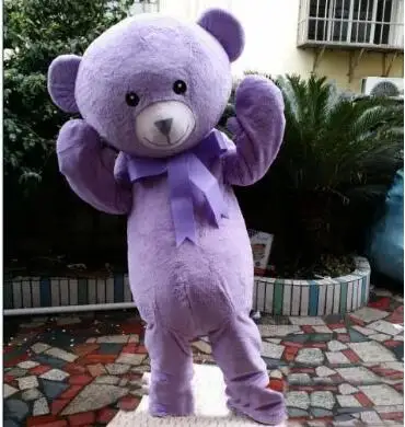 New Adult Halloween Christmas Bear Mascotte Fancy Cartoon Mascot Costume Peluche Fancy Dress Mascot Costume