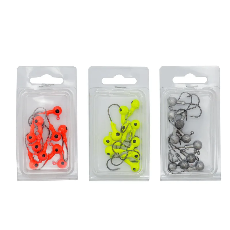 

Reinforced Jig Hook 2.4G/3.5G/5G/7G/10G/14G Fake Luer Hook Fishing Gear T Tail Soft Worm Hook Fishing Bait