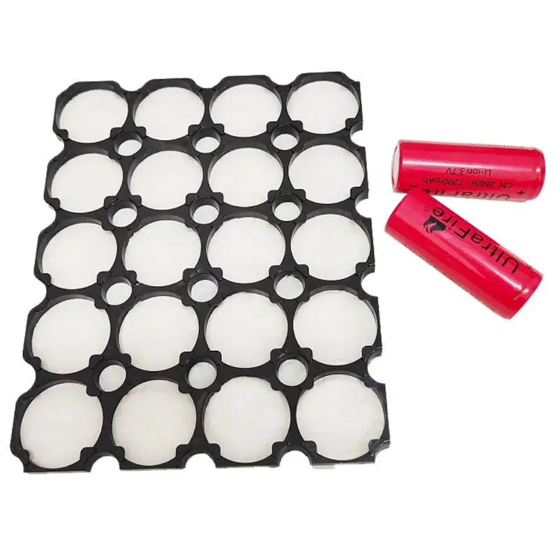 10 팩 32650 배터리 홀더 브래킷 플라스틱 브래킷 32650 배터리 브래킷 DIY