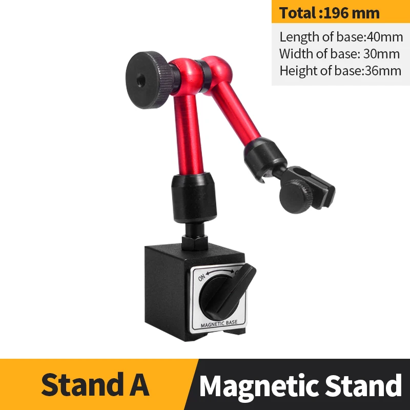 Magnetic Base Holder for Dial Indicator Measuring Tools