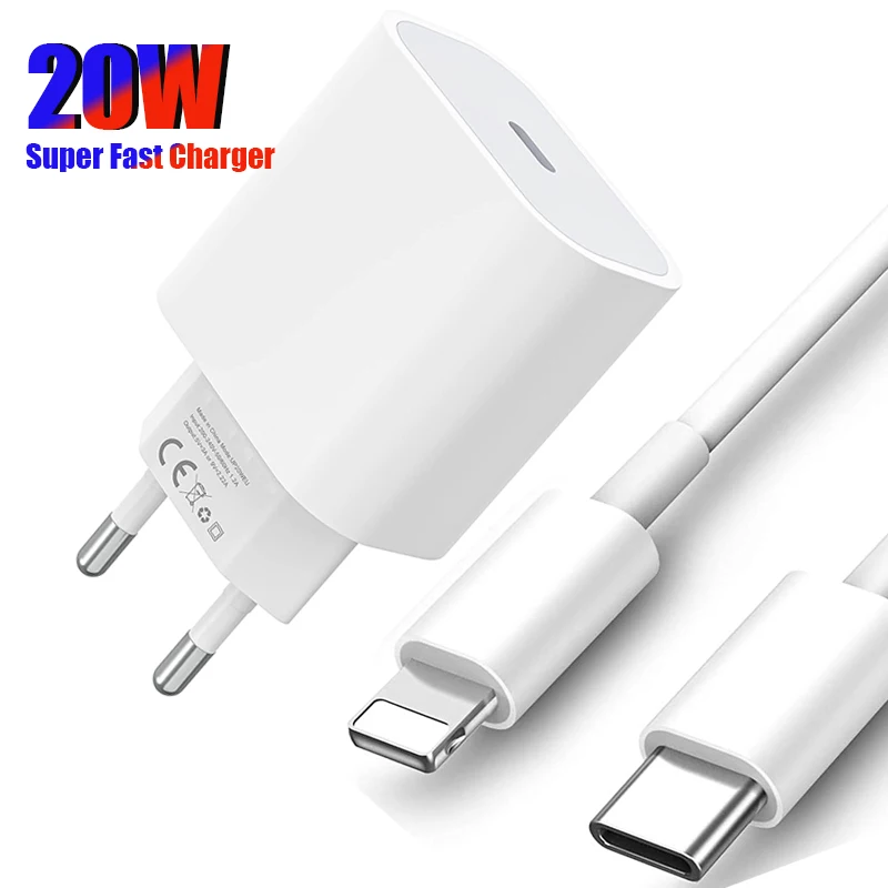 Spijsverteringsorgaan Horen van Productiecentrum 20W USB C.Charger PD 3.0 Fast Charging Adapter for iPhone 13 12 Pro Max 11  8 XS Xiaomi Samsung Mobile Phone Accessories iPad