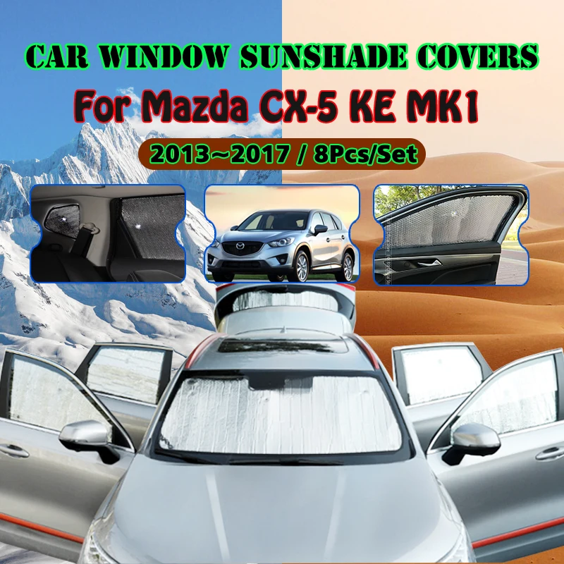 

For Mazda CX-5 KE CX5 MK1 2013 2014 2015 2016 2017 Car Window Windshield Sunshade UV Reflector Sun Shade Visor Auto Accessories