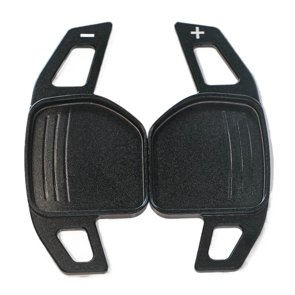 아우디 TT MK2 8J A5 S5 A4 B8 A3 S3 8P Q5 8R Q7 A6 C6 R8 Sline 2005-2011용 자동차 스티어링 휠 DSG 변속 패들 연장 스티커