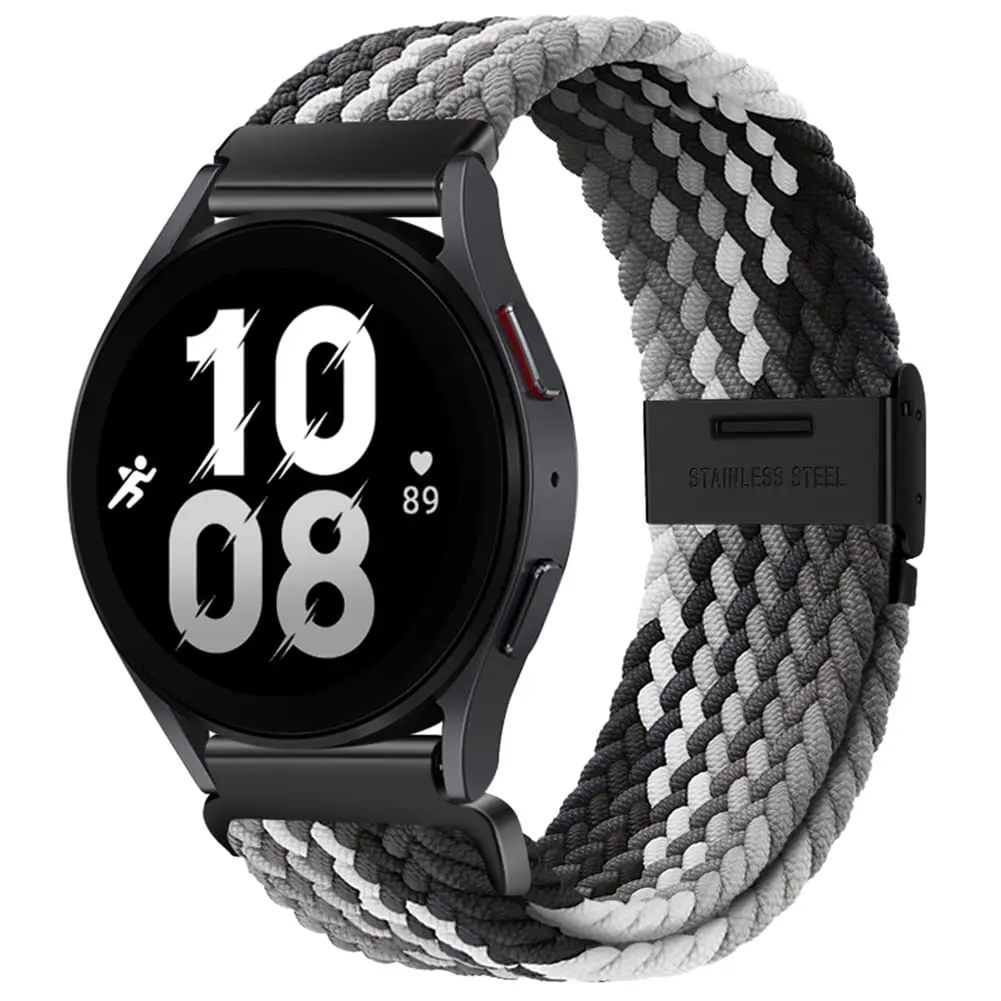 Braided Elastic Bracelet 20mm/22mm Smartwatch Band Strap
