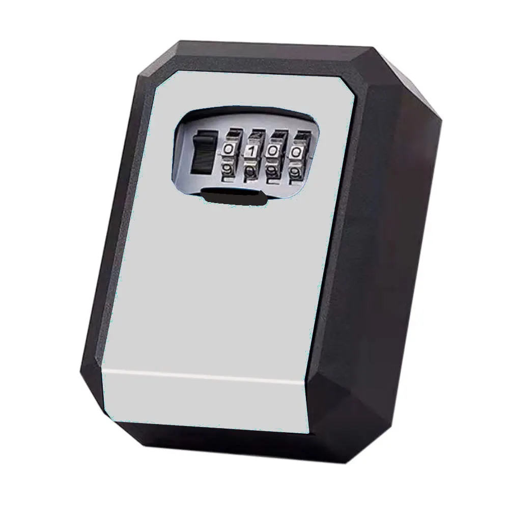Password Key Lock Box Wall Mounted Zinc Plastic Alloy Key Box