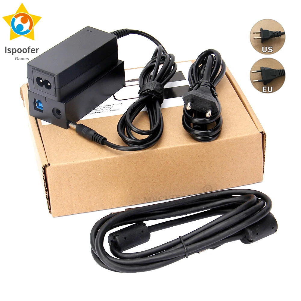 Newest Kinect 2.0 3.0 Sensor AC Adapter Power Supply for Xbox one / S / X Windows PC for XBOX ONE Slim X Kinect Adaptor