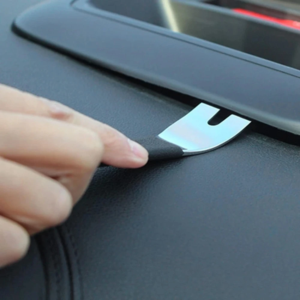 Neues 5-teiliges Auto-Innenraum-Clip-Panel-Verkleidungs-Installations- und Entfernungswerkzeug aus Edelstahl – Mehrzweck-Hebelplatte für die Umrüstung und Installation – Detail 10