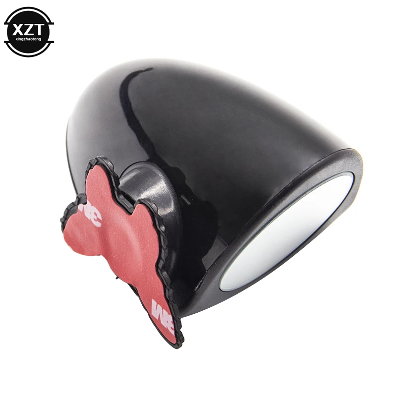 1Pc 360 Degree Rotatable 2 Side Car Blind Spot Convex Mirror Automibile Exterior Rear View Parking Mirror Safety Accessories blind spot mirror wide angle mirror