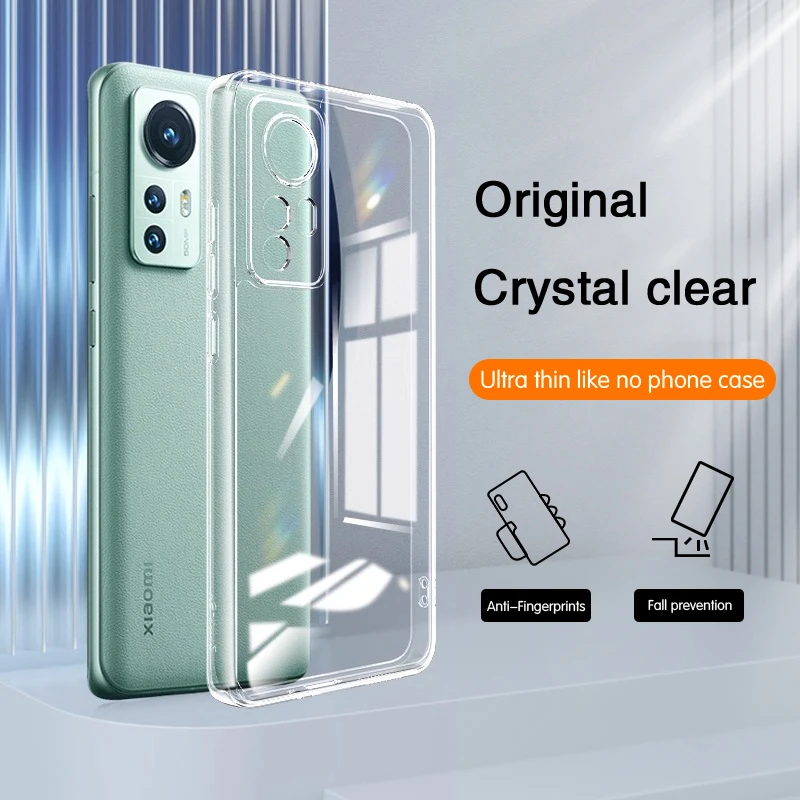 Ultra Slim Crystal Clear TPU Phone Case - Premium Quality Back Cover