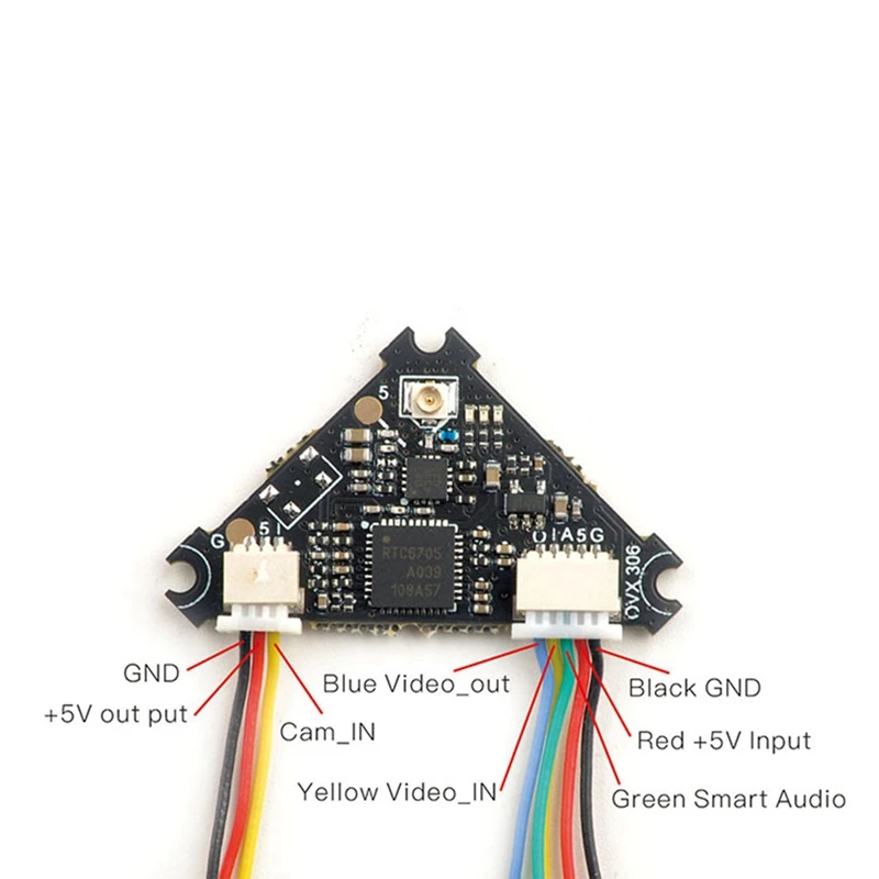 OVX306 OPENVTX 전환 가능한 VTX 교체, Mobula7 시리즈 FPV Tinywhoop 드론용, 5.8G 48CH 400MW
