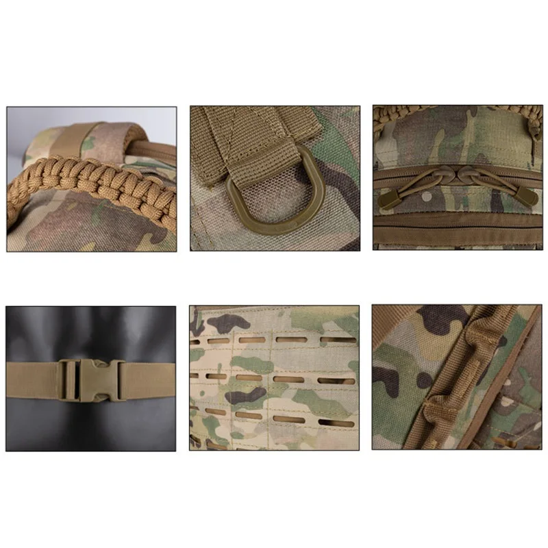 YAKEDA Hunting Backpack Multi-functional MOLLE Second Generation Dragon Egg Bag Waterproof Wear-resistant Shoulder Sports Bag 5