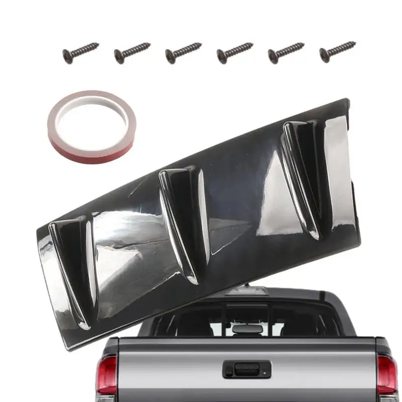 

Автомобильный спойлер для заднего бампера из АБС-пластика, нелегко деформировать автомобильный модифицированный инструмент для маленьких грузовиков, внедорожников, большинства автомобилей