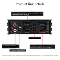 Android System Large Screen Special Amplifier Car Audio Lossless Upgrade 4-way DSP-intelligent Digital Audio Processor 3