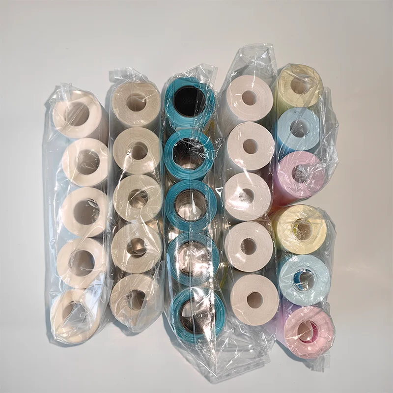 3 Rolls Color Sticker Thermal Paper Label Paper Sticker Photo Papers for PeriPage PAPERANG Poooli 57mm width Photo Printer thermal paper,printer sticker paper,photo paper,printing paper,thermal paper roll,printing label sticker,thermal printer paper