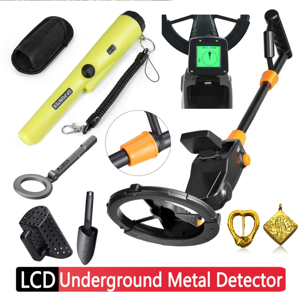 Children's metal detector, 7.5 inch waterproof, lightweight detector plate,  adjustable metal detector