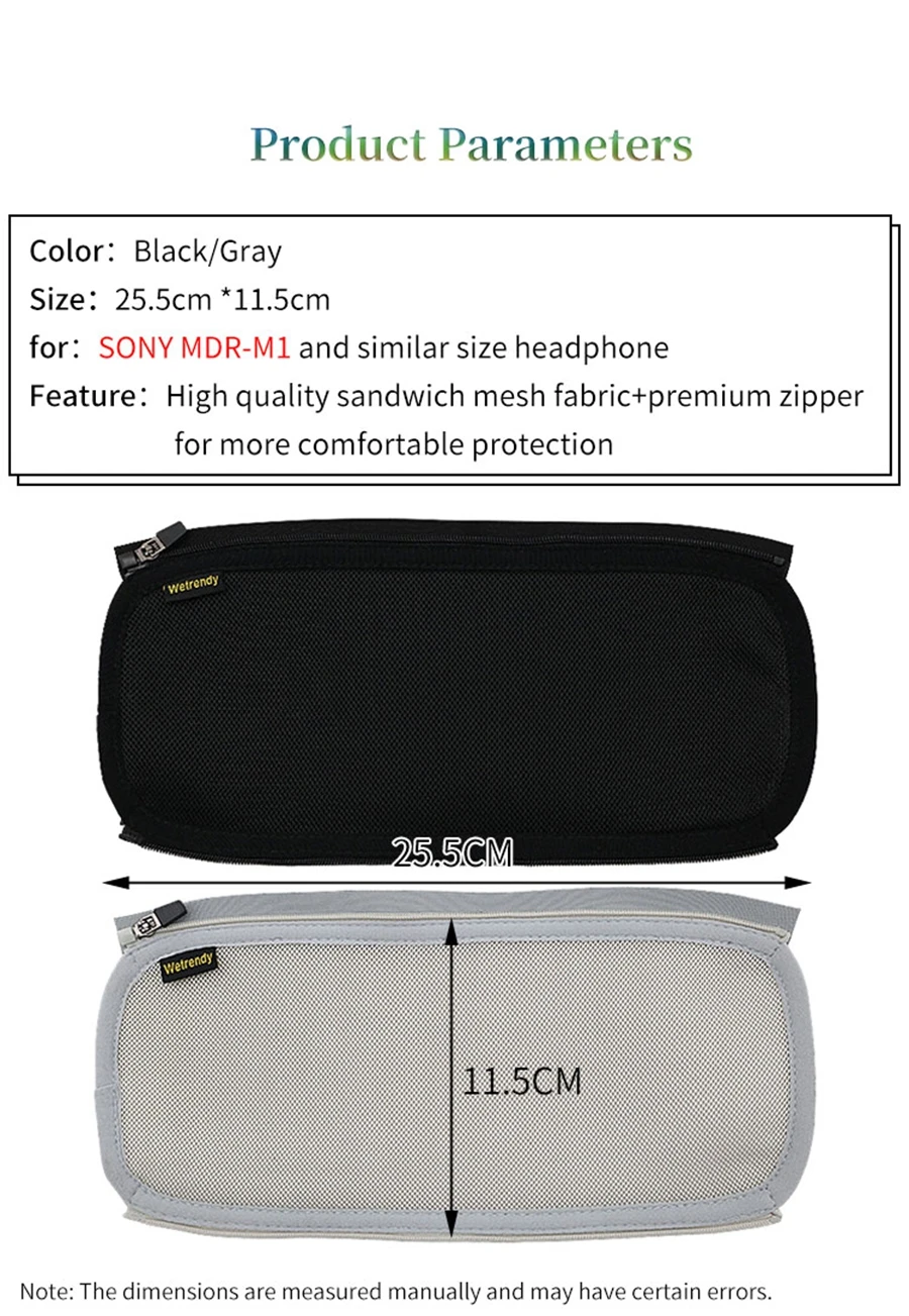 Headphone Head Beam Cover for SONY MDR-M1 Earphone Protective Case M1 Headset Headbeam Sleeve