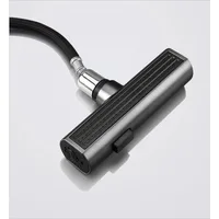 ก๊อกน้ําห้องครัวร้อนและเย็นจอแสดงผลดิจิตอลดึงออกหมุนได้มัลติฟังก์ชั่ผักอ่างล้างหน้าก๊อกน้ํา 6