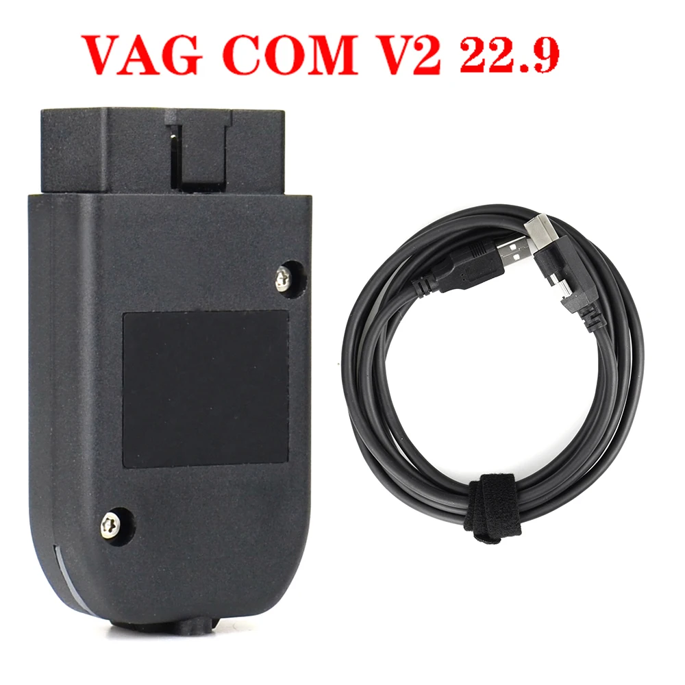 

Новейший сканер VAG COM 22,9 V2 Obd2, USB-кабель, интерфейсы, диагностические инструменты для Skoda, для Seat, несколько языков