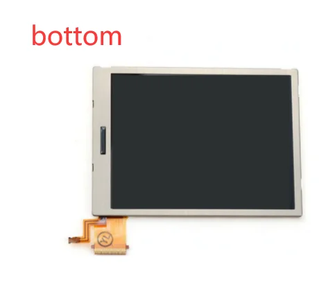 Replacement Top Upper & Bottom Lower Down LCD Screen for Nintendo 3DS LCD with Touch Screen Digitizer Glass Display Touch Panel nintendo ds lcd screen lcd screen replacement nintendo ds lcd screen replacement