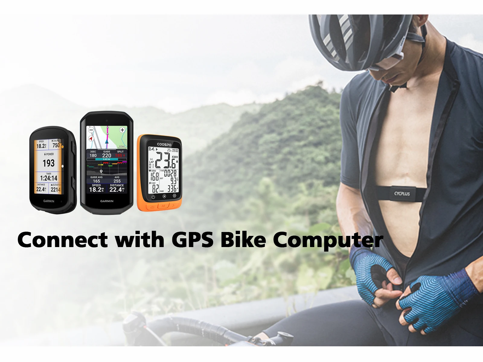 CYCPLUS H2 chest strap image 5