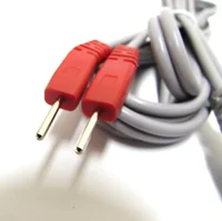 5 pièces 5pin EMS stimulateur musculaire câble électrode Stimulation dispositif de perte de poids Tens corps minceur Machine Pad fil 4
