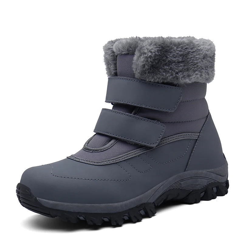 

Non-slip Paw Warm Fur Snow Boots Winter Sneakers Outdoor Footwear Padded Boot Waterproof High-top Warm Lined Boots