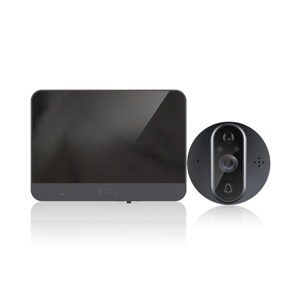

4.3 Inch LCD Door Viewer WIFI Tuya Smart Digital Door Peephole Camera Doorbell Intercom Motion Detection