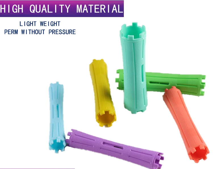 Description Picture 5 of itemHair Salon Supplies Thickening Perm Tool Curly Hair Cold Perm Bar Pear Blossom Hollow Bar Standard Hairdressing Texture Bar