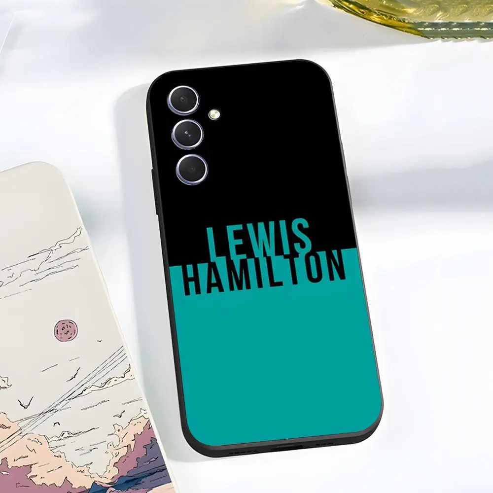 Lewis Hamilton Black Soft Shell Phone Case