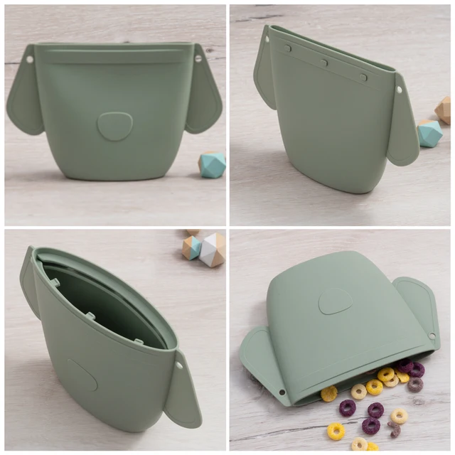 Glass Baby Food Jars 4-Pack Baby Food Lids For Gerber Containers