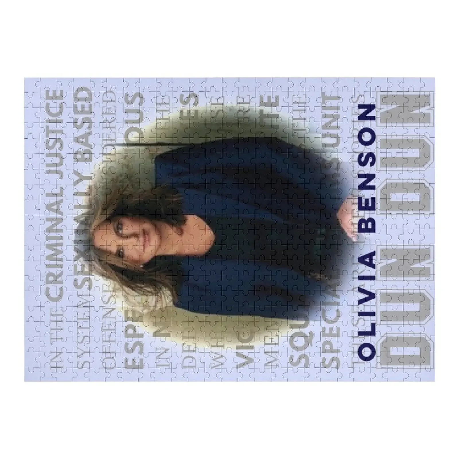 Olivia Benson Jigsaw Puzzle Custom Photo With Personalized Photo Custom Gifts Puzzle