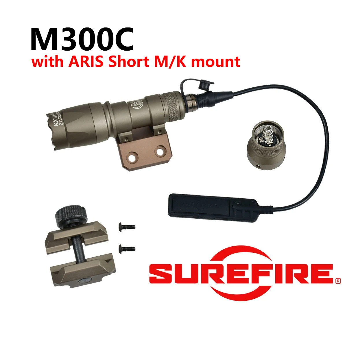  slider image of Tactical Surefire M300 M600C