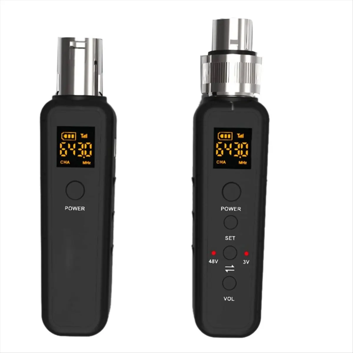 A23G Uhf 무선 마이크 변환기 Xlr 송신기 수신기 마이크 기타 송신기 수신기 어댑터 540-590Mhz