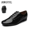 HROYL Man Latin Dance Shoes for Men's Ballroom Tango Latin Dance Shoes Man dance shoes man 703all 1