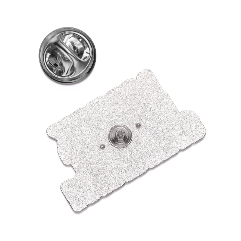 Fun Express - Metal Fold Pins - Jewelry - Pins - Novelty Pins - 48 Pieces