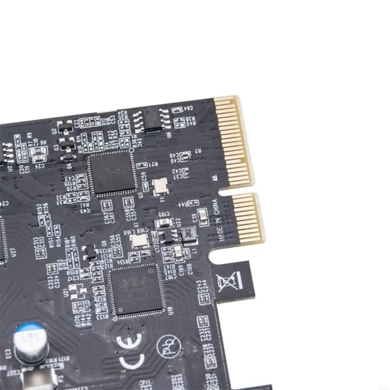 J1HC PCIE 4X USB3.2 Gen2 Card With 8Port USB3.2 Gen2 10Gbps PCIe Expansion Card For Fast And Reliable Connection USB