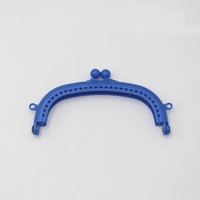 10.5CM Multicolor Macaron Arc Shape Plastic Purse Frame DIY Coin Purse Bag Accessories 5Pcs