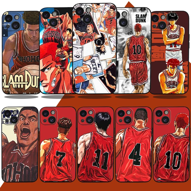 Anime Slam Dunk Phone Case for Iphone 12 13 11 14 Pro Max X Xs XR Xsmax  Camera Protection Cool Manga Basketball Cover Capa - AliExpress