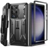 For Samsung Galaxy S23 Ultra Case with Sliding Camera Cover Dual Layer Military Grade Protection Belt-Clip Kickstand Phone Case 1