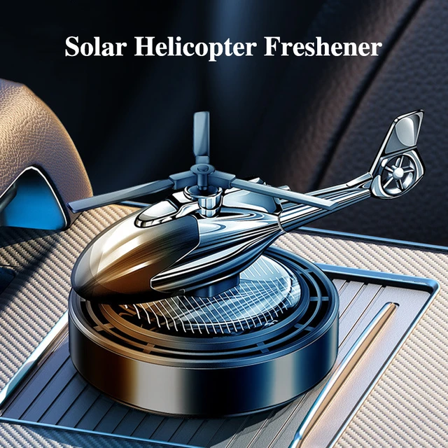 Auto Lufter frischer Solar Hubschrauber Innen zubehör Dekoration