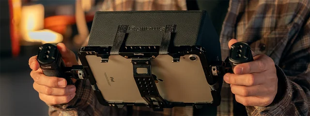 Gabbia Metal SmallRig Per IPad Mini 6 / A17 Pro - Supporto Con Parasole, Attacco Treppiede E Cold Shoe, Modello 5058 - Foto 5