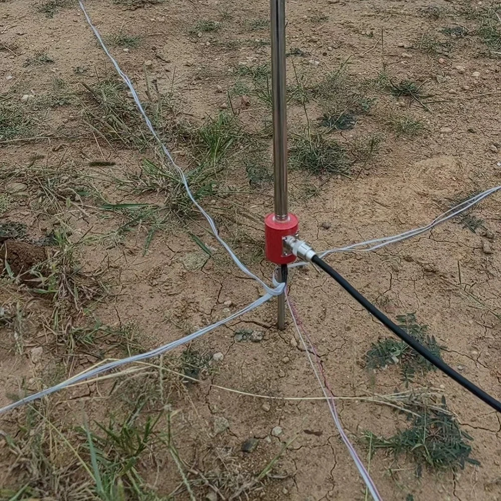 14M-30MHz 300W-600W HF 안테나 5.6m /16.4FT QRP 안테나 USDX QRP 라디오용 스테인레스 스틸 1/4 파장