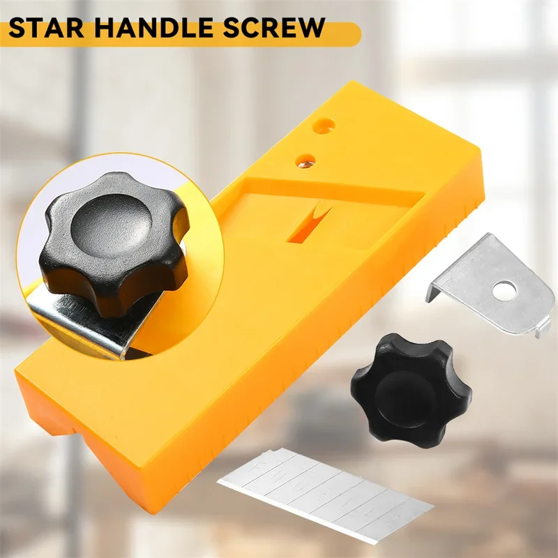 45&deg; Chamfer Trimming Cutter Woodworking Board Planer Tool Manual Wood Knife Carpenter Bottom Deburring Edge Planing Blade woodworking hand tools wood trimming tool