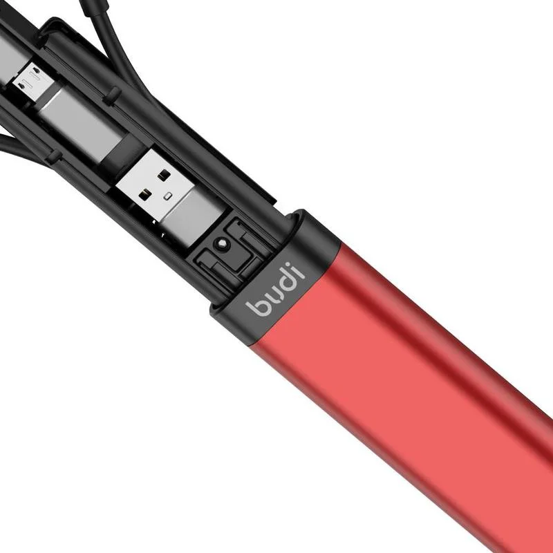 BUDI Multi-Function Smart Adapter Card Storage Data Box Multi-Functional Cable Stick for Xiaomi Reader TF USB Storage Cable