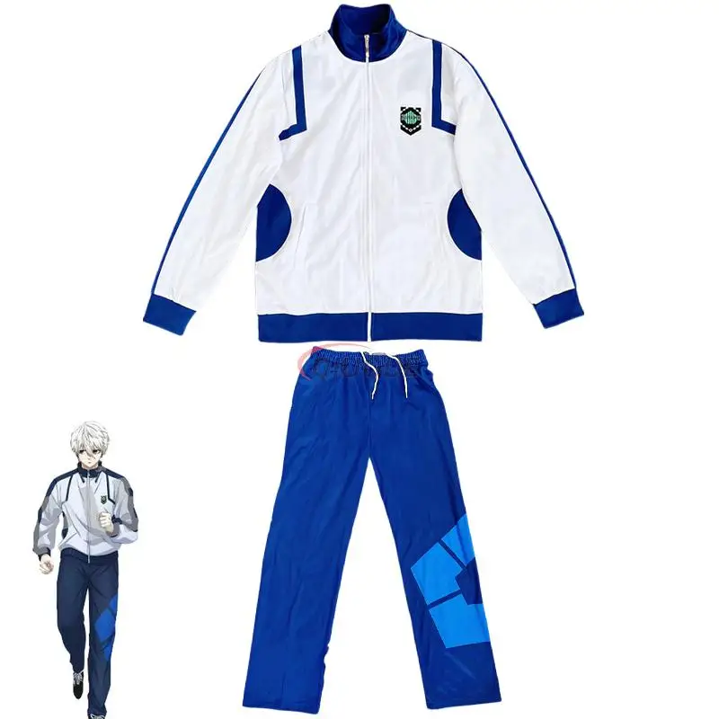 

Anime BLUE LOCK Sportswear Jersey Unisex School Uniform Isagi Yoichi Bachira Meguru Chigiri Hyoma Seishiro Nagi Jacket Pants