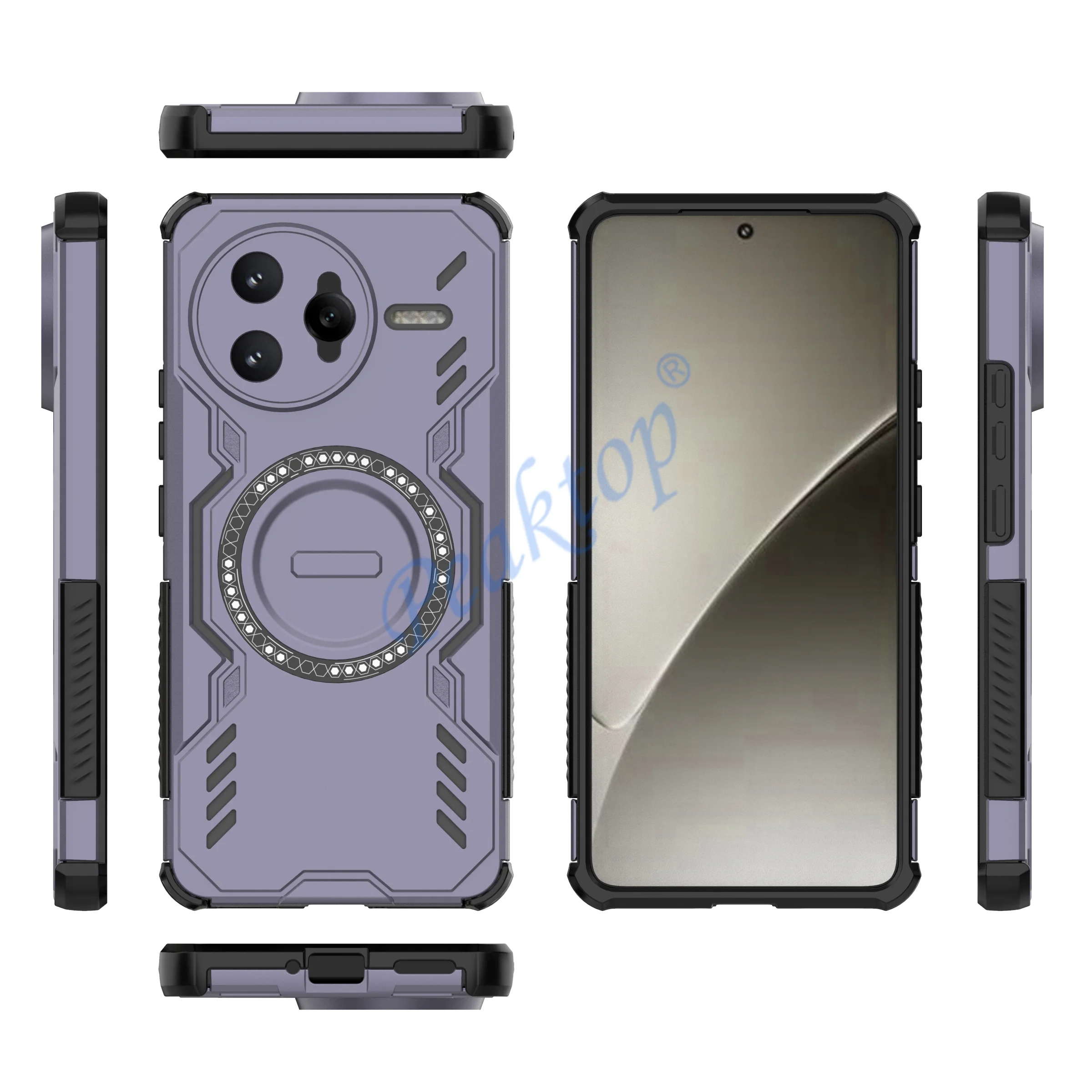 Enhanced Magnetic Heat Dissipation Cooling Cover - Anti-Scratch Protection Case