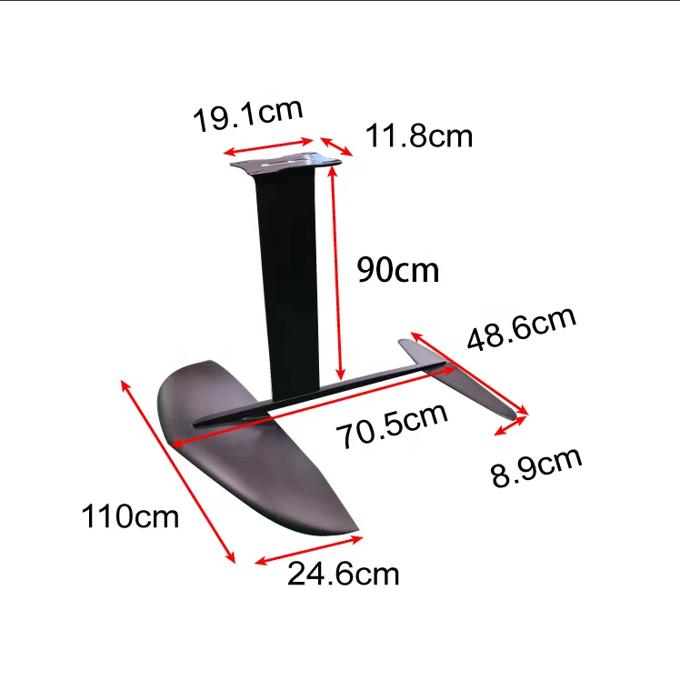 La Fabbrica Fornisce Direttamente Aliscafo Gonfiabile Kite Surf E Hidrofoil Wing Foil Board Hydrofoil